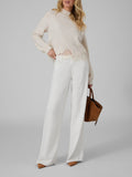 Guess Maglia Ls Mn Hayden Lace Swtr Donna W6BR38Z1433 Muted Stone - Beige