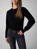 Guess Pullover Ls Cn Joanna Swtr Donna W6BR44Z1441 Jet Black A996 - Nero