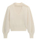 guess pullover ls chocker jaycee swtr donna w6br74z1761 cream white bianco 162523044