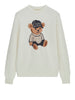 guess pullover ls cn alicia bear swtr donna w6br84z1927 cream white bianco 162142143