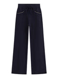 Guess Pantalone Tuta Nautical Sweat Pant Donna W6YB31K5319 - Blu