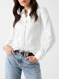 Guess Camicia Casual Camicia New Cate Shirt Donna W6YH10W2752 Pure White - Bianco