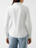Guess Camicia Casual Camicia New Cate Shirt Donna W6YH10W2752 Pure White - Bianco