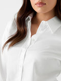 Guess Camicia Casual Camicia New Cate Shirt Donna W6YH10W2752 Pure White - Bianco