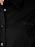 Guess Camicia Casual Camicia New Cate Shirt Donna W6YH10W2752 Jet Black A996 - Nero