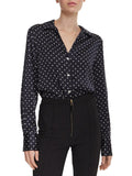 Guess Camicia Casual Camicia Ls New Concetta Shirt Donna W6YH23W2946 - Blu