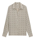 Guess Camicia Casual Camicia Donna W6YH23W2946 G Print Oval Chain P - Beige