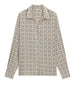 guess camicia casual camicia donna w6yh23w2946 g print oval chain p beige 164748072