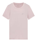 Guess T-shirt New Ss Cn Mini Logo Tee Donna W6YI12K3751 Quite Violet - Rosa