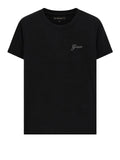 Guess T-shirt New Ss Cn Mini Logo Tee Donna W6YI12K3751 Jet Black A996 - Nero