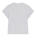 Guess T-shirt Ss Cn Round 4G Degrade Hotfix Donna W6YI18K4331 Pure White - Bianco