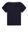Guess T-shirt Mariner Logo Tee Donna W6YI58K5317 - Blu