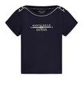 Guess T-shirt Mariner Logo Tee Donna W6YI58K5317 - Blu