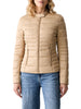 guess piumino new vona block embossed donna w6yl16w2891 travertine sand beige 167137004