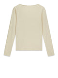 Guess Maglia xns Ls Serafino Donna W6YP60K5318 Dove White - Bianco