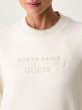 Guess Felpa xns Donna W6YQ23K5316 Dove White - Bianco