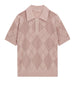 guess polo ss melody swtr donna w6yr17z0958 pink roses lurex rosa 162907809