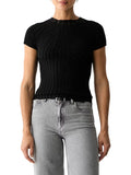 Guess Maglia Donna W6YR31Z1023 Jet Black Multi - Nero