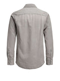 Jack e Jones Camicia Jeans Camicia Jjesheridan Jeans Uomo 12138115 Light Grey Denim - Grigio