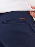 Jack e Jones Pantalone Chino Jpstmarco Bowie Uomo 12150148 Navy Blazer - Blu