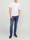 Jack e Jones Jeans Slim Jjiglenn Jjoriginal Uomo 12152347 - Denim