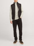 Jack e Jones Pullover Jjeemil Knit Roll Neck Uomo 12157417 Oatmeal - Avorio
