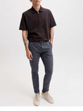 Jack e Jones Pantalone Chino Jpstmarco Fury Uomo 12206198 Night Sky - Blu
