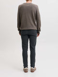 Jack e Jones Pantalone Chino Jpstmarco Fury Uomo 12206198 Scarab - Verde
