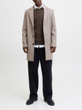 Jack e Jones Pullover Uomo 12208364 Mulch - Marrone