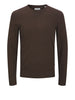 jack e jones pullover uomo 12208364 mulch marrone 160483356