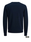 Jack e Jones Pullover Uomo 12208364 Navy Blazer - Blu