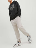 Jack e Jones Pantalone Tuta Uomo 12249274 Moonbeam - Avorio