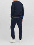 Jack e Jones Pantalone Tuta Uomo 12249274 Navy Blazer - Blu
