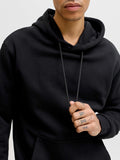 Jack e Jones Felpa Cappuccio Jjebradley Sweat Uomo 12249340 Black - Nero