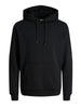jack e jones felpa cappuccio jjebradley sweat uomo 12249340 black nero 165795246