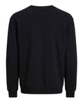 Jack e Jones Felpa Jjebradley Sweat Uomo 12249341 Black - Nero