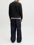 Jack e Jones Felpa Jjebradley Sweat Uomo 12249341 Black - Nero
