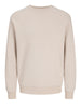 jack e jones felpa jjebradley sweat uomo 12249341 moonbeam avorio 164650977