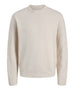 jack e jones pullover uomo 12259666 cloud dancer melange avorio 160616770