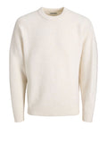 Jack e Jones Pullover Uomo 12278924 Moonbeam - Avorio