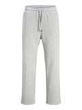 Jack e Jones Pantalone Tuta Jpstkane Bradley Uncuffed Uomo 12279134 Light Grey Melange - Grigio