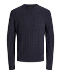 Jack e Jones Pullover Uomo 12282175 Dark Navy - Blu
