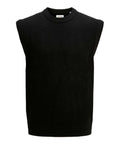 Jack e Jones Pullover Jjsoho Ollie Knit Uomo 12287321 Black - Nero