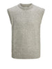 jack e jones pullover jjsoho ollie knit uomo 12287321 light grey melange grigio 164569692
