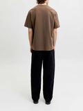 Jack e Jones T-shirt Uomo 12288897 Cocoa - Marrone