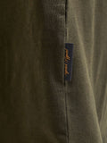 Jack e Jones T-shirt Jjedover Slub Uomo 12288897 Rosin - Verde