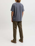 Jack e Jones T-shirt Uomo 12288897 Turbulence - Grigio