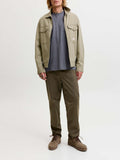 Jack e Jones T-shirt Uomo 12288897 Turbulence - Grigio