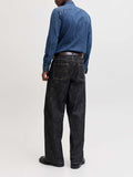 Jack e Jones Camicia Jeans Jjewestern Jjshirt Uomo 12289219 - Denim