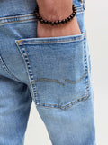 Jack e Jones Jeans Tapered Jjimike Jjoriginal Uomo 12289824 - Denim